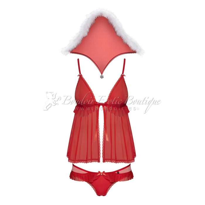 red christmas sexy outfit