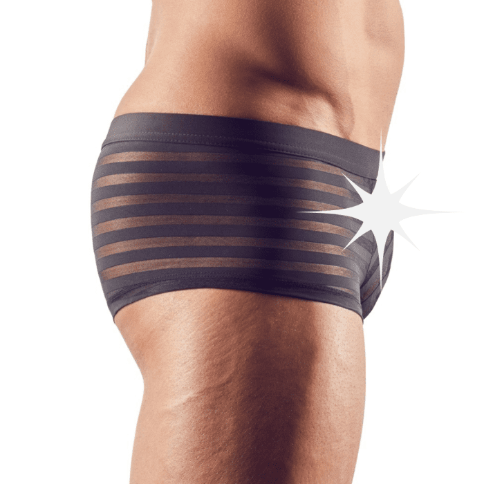 SVENJOYMENT BLACK STRIPE MESH