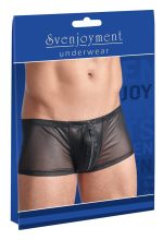 SVENJOYMENT MESH BOXER WITH ZIP POUCH