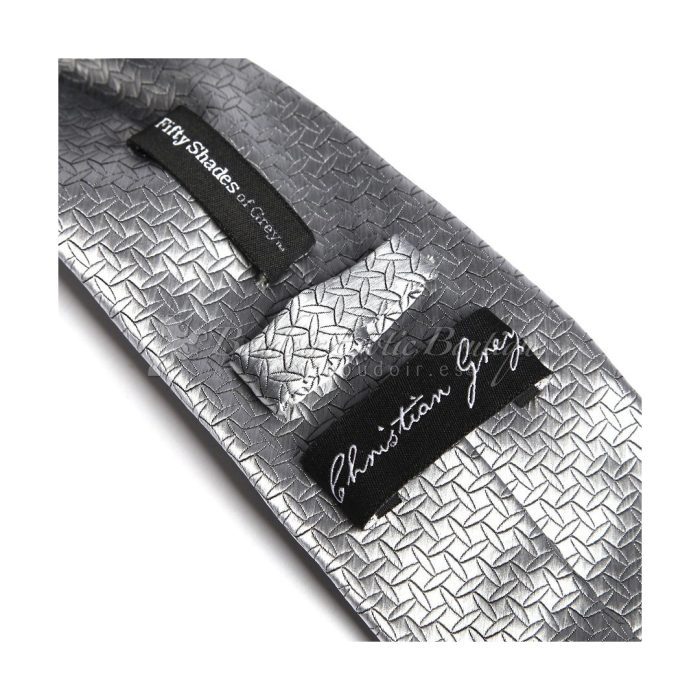 50 Shades Of Grey Silver Tie