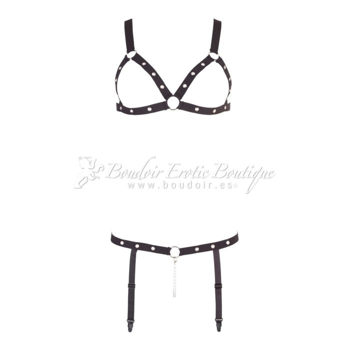 strap bikini black