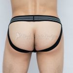 Zebra Print Jockstrap back