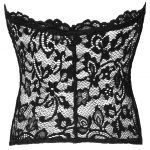 Lace Strapless Corset: Noir Collection