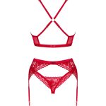 Lacelove Red Lingerie Set