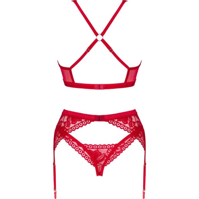 Lacelove Red Lingerie Set